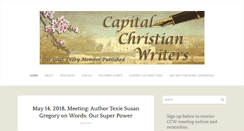 Desktop Screenshot of capitalchristianwriters.org